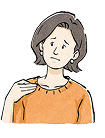 イラスト_骨や関節に痛みや腫れなどが現れることがあります