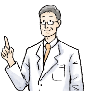 イラスト_薬物治療や光線療法は症状に合わせて選択されます