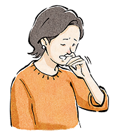 イラスト_扁桃炎や副鼻腔炎などの治療